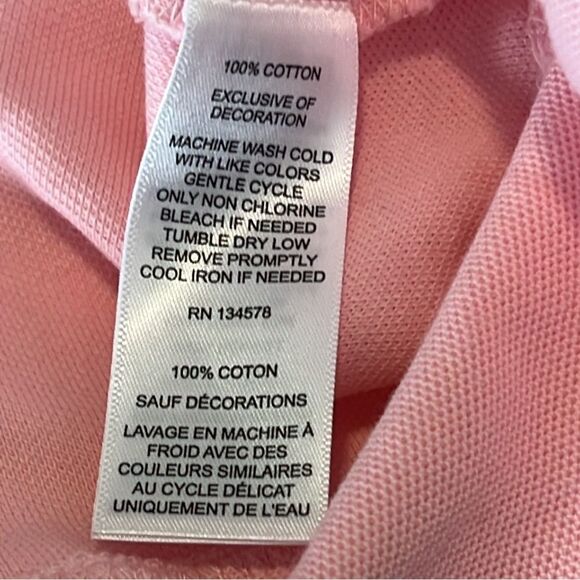 Vineyard Vines Broadfield Light Pink Half-Zip Pullover Sweater Size Medium - Picture 6 of 9